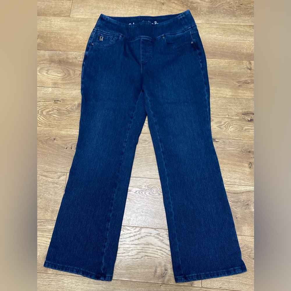 Belle By Kim Gravel Womens Denim Jeans Size 10P